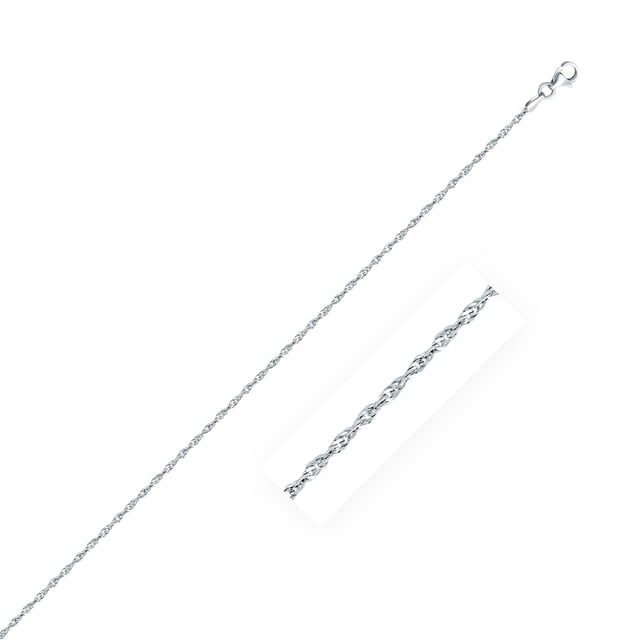 Sterling Silver 2.0mm Singapore Style Chain 24 in