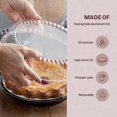 thumbnail image 3 of KitchenDance Combo Pack of Pie Pans with Carriers - 9 Inches Pie Pans with High Dome Lid - 9 Inches Pie Pans with 9 Inches Pie Container - Baking Pan Perfect for Baking Cooking - WJ43 10 Count, 3 of 5