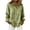 Green, variant on HAiming Plaid Shirt for Women Lapel Collar Button down Roll up Long Sleeve Soft Casual Tendy Tops