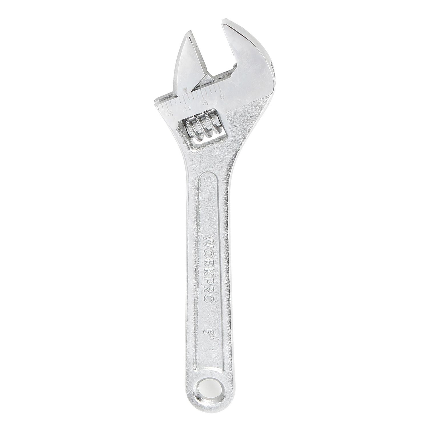 WorkPro 6"  Adjustable Wrench,Drop Forged Steel