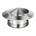 thumbnail image 2 of simhoa Fireplace Chimney Cap Pipe Cap Protector Rainproof Roof Vent Cap for Outdoor M, 2 of 7