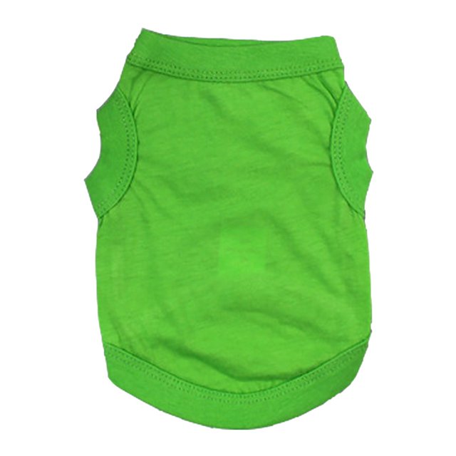 Pyjamas Chauds pour Chien, Gilet Doux Couleur Unie pour Chat Chiot