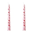 thumbnail image 2 of Birdeem Long Candles for Wedding,Candlelight Dinner Decoration,Tasteless Printed Candles,9.8 Inch,Two Pack,Romantic Home Decor, 2 of 9