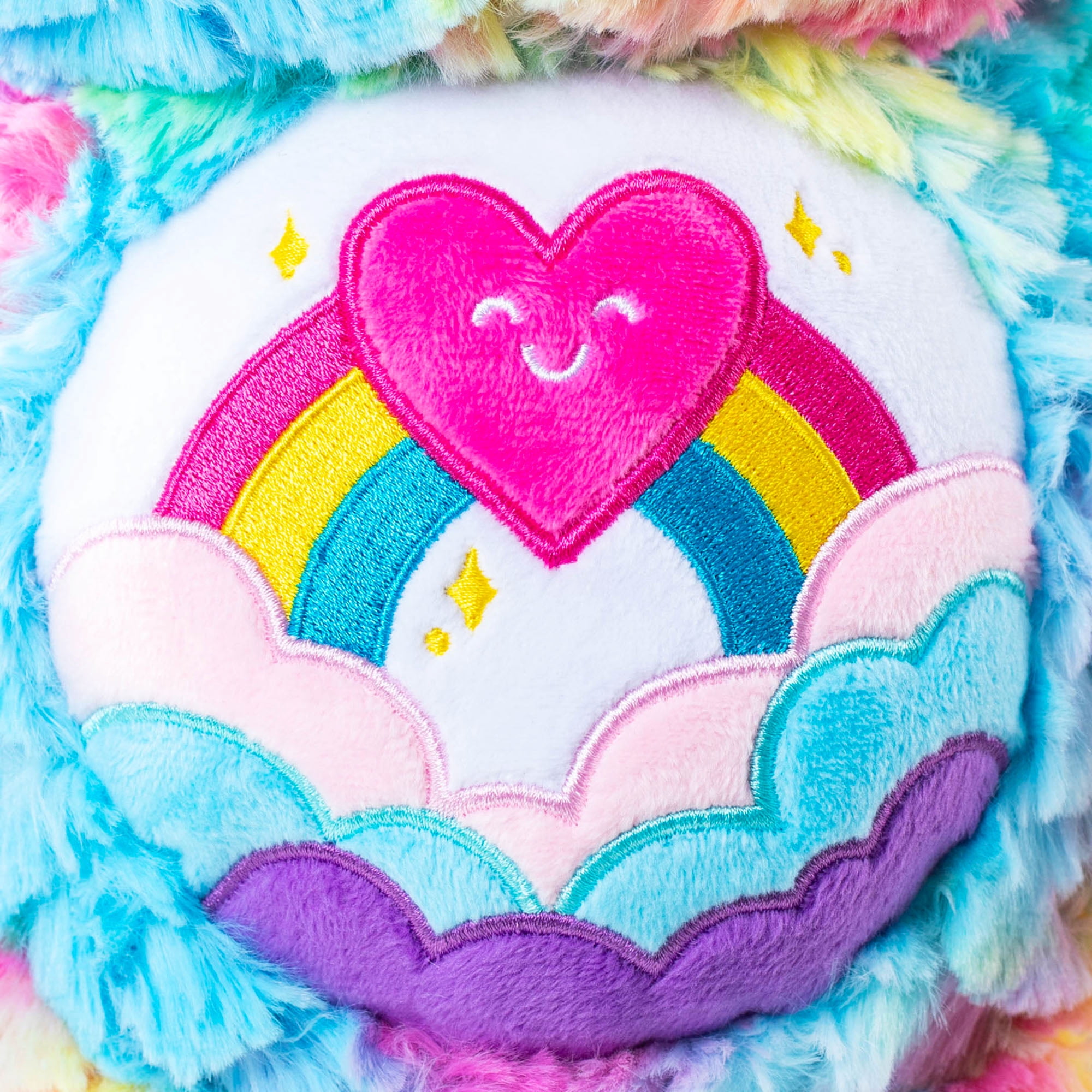 Peluche moyenne Care Bears Couleurs de Caring Bear