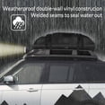 thumbnail image 2 of Waterproof Car Roof Top Rack Carrier Cargo Bag Luggage Cube Bag w/ Non-Slip Mat, 2 of 12