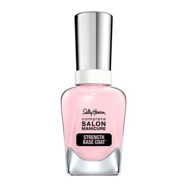 Sally Hansen Complete Salon Manicure™ Beautifiers Strength & Grow Base Coat, pour créer une base lisse et uniforme avant d'appliquer votre couleur préférée 14.7 ml