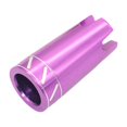 thumbnail image 4 of pitrice Fishing Rod Gimbal Metal Pole Cap for Holder Rod Rod Repair Black DIY Building Rod Violet Length 5.5cm, 4 of 6