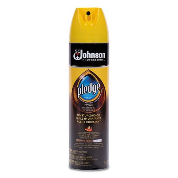 Pledge Furniture Polish, Revive Moisturizing Oil, 14.2 Oz Can