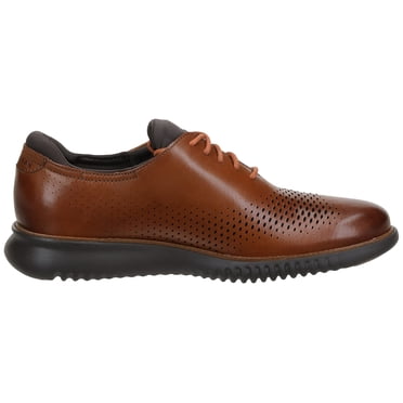 Cole Haan Men's 2 Zerogrand Laser Wing British Tan / Java Ankle-High Leather Oxford Shoe - 10.5M