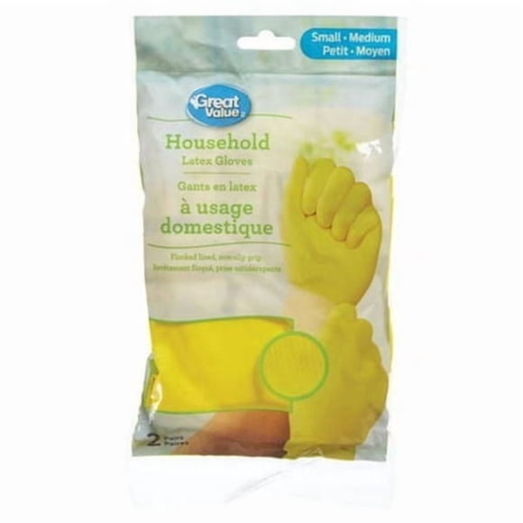 Great Value Household Latex Gloves