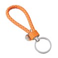 thumbnail image 2 of lionlar Father's Day Gift Dad Gifts from Son Daughter Simple PU Key Rings Car Keychain orange, 2 of 9