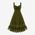 thumbnail image 3 of Mgmyaa Robe Gothique pour Femme Steampunk Vintage Robe Gothique Cintrée Froncée Costume Renaissance Robe Trapèze Fluide Costumes d'Halloween, 3 of 4