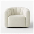 thumbnail image 1 of Chaise longue Dora en tissu bouclé avec un design à bords arrondis doux - Conçue pour le confort et le style, avec un revêtement en tissu bouclé moelleux et texturé et des bords lisses et arrondis pou, 1 of 4