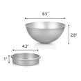thumbnail image 2 of 4Pcs/Set Round 3D Ball Shaped Cake Tin Aluminum Cake Pan Decorating Pastry Tools Cake Mold, 2 of 5