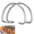 thumbnail image 1 of Rabbits Chicken Cage Door Fixing Iron Hook Metal Small Animal Cage Door Piece Tool, , Durable, Convenient Switch, Light and Practical, 1 of 8