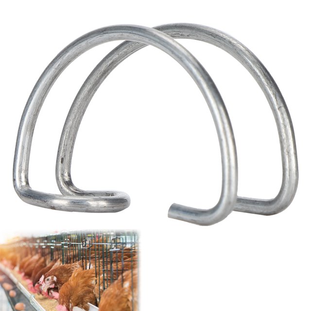 Rabbits Chicken Cage Door Fixing Iron Hook Metal Small Animal Cage Door Piece Tool, , Durable, Convenient Switch, Light and Practical