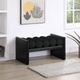 thumbnail image 2 of Meridian Furniture Waverly Black Bench, 2 of 6
