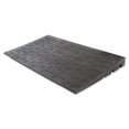 thumbnail image 1 of Silver Spring 3" Maximum Riser, Solid Rubber 3 Channel Threshold Ramp, Black, 1 of 5