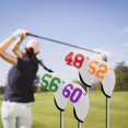 thumbnail image 4 of facefd 4 Pieces Golf Iron Headcover Neoprene Non Slip Club Head Covers White, 4 of 8