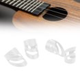 thumbnail image 3 of 4Pcs Guitare Finger Pic Fingertip Protecteur Instrument Accessoire Set Kit pour Basse Banjo, 3 of 8