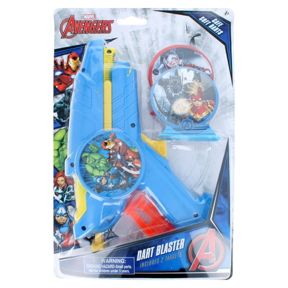 Marvel Avengers Super Hero Suction Dart Blaster with Targets