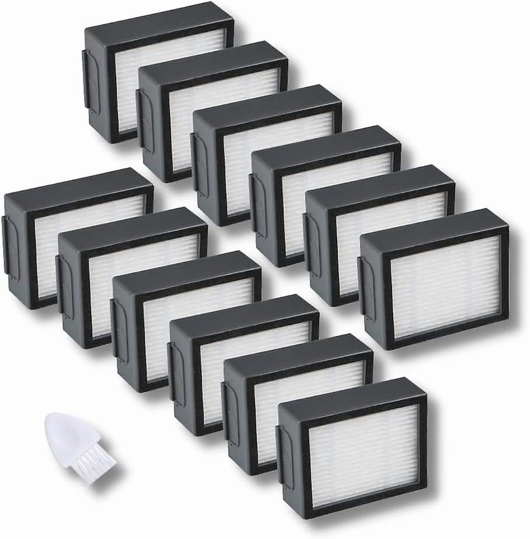 12-Pack Replacement Filters with iRobot Roomba i&e i1 i3 i4 i6 i7 i8 e5 e6+ J7 (Not for J7+) Spare Parts for Vacuum Cleaner Accessories
