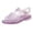 Purple, variant on JDQJBZ Girl's Sandals Toddler Gladiator Jelly Sandals Breathable Open Toe Beach Shoes Soft Sole