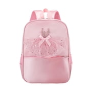 WHEANG Tool Bag Children'S Backpack Backpack Girls' Backpack Girls' Gift Back To School Backpack Elementary School Travel Backpack One Size Red