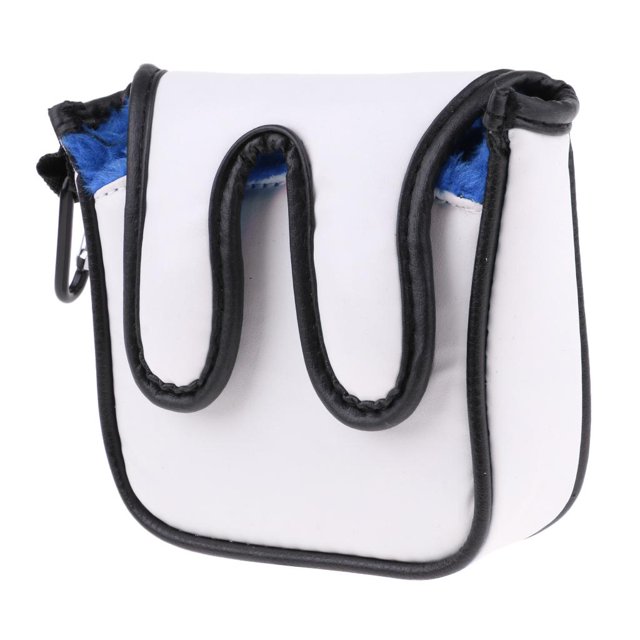 koolsoo Housse de Tête de Golf Universelle en PU, Protège-Tête de Club pour Maillet Putter, Bleu