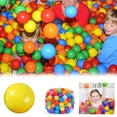 thumbnail image 1 of Ball Pit Balls, 8 Colors Plastic Balls for Ball Pit Play Balls for Toddlers with Durable Storage Mesh Bag Boy Style, Bulk Set of Bouncy and Pit Balls for Kids - Small Mini Bounce Balls, 1 of 6