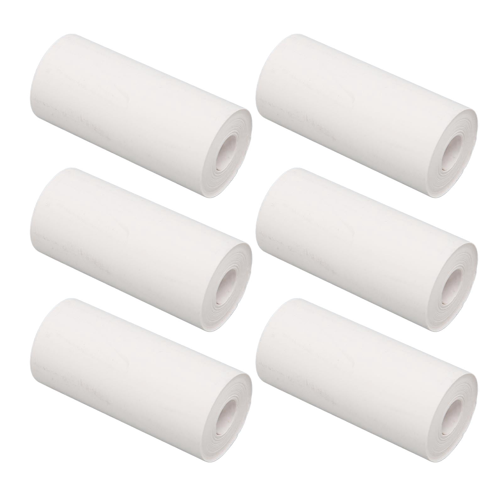 Mini Printing Paper, White Multipurpose Thick Safe 20 Rolls Thermal Printer Paper  for Printer