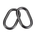 thumbnail image 4 of Unique Bargains Black Oval Buckles Iron Electroplating (10 Pack), 4 of 4
