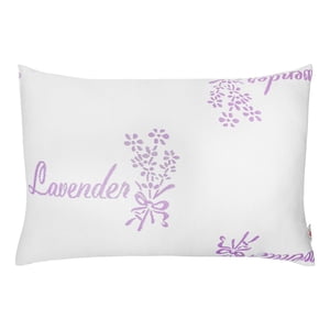 Safdie & Co. Oreiller Knit Lavande Blanc