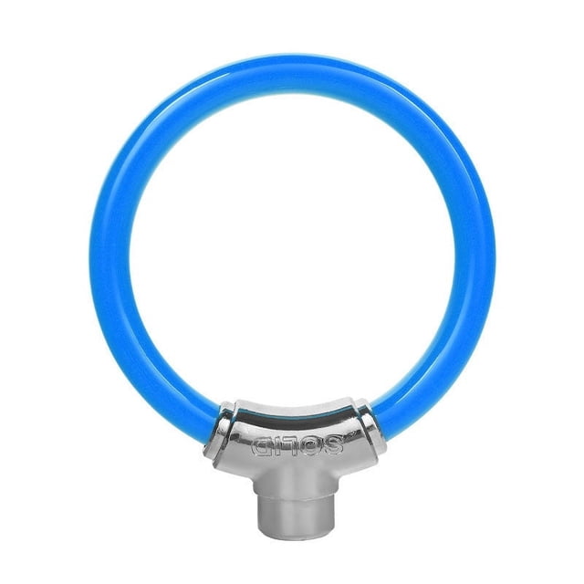 Portable Steel Cable Lock for Bicycles, Lightweight and Durable PVC and Aluminium Alloy with Keyless Locking Mechanism, Ideal for Bikes and Scooters, Easy to Carry