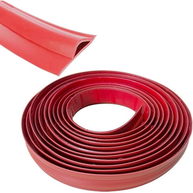 PVC Floor Edging Strip Self-Adhesive Carpet Edge Trim 1 m Long for Carpet-to-Tile Transitions