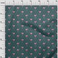 thumbnail image 1 of oneOone Viscose Chiffon Fabric Geometric & Flamingo Bird Decor Fabric Printed BTY 42 Inch Wide, 1 of 4
