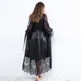 thumbnail image 4 of Peignoir pour Femmes Vêtements de Nuit Peignoirs Sommeil pour Femme Robes de Mariage Robes de Mariée Grande Taille, 4 of 5