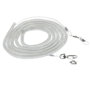 lionlar 20M Parrot Bird Lead Leash Kits Flying Training Rope for Cockatiel 10mm