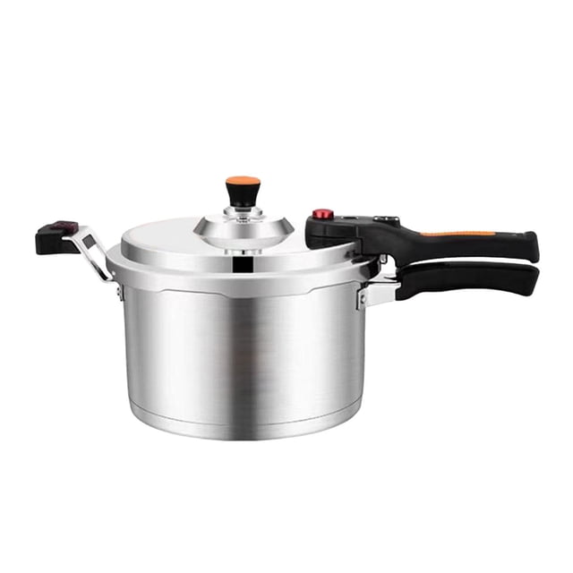S SERENABLE Stainless Steel Pressure Cooker, Rice Cooker Pressure Canner, Household Pot Slow 4L 20cmx18.5cm