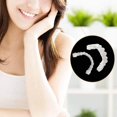 thumbnail image 4 of Dalazy Resin Teeth Dental Fake Teeth Smiling Veneers Upper Teeth Braces, 4 of 8