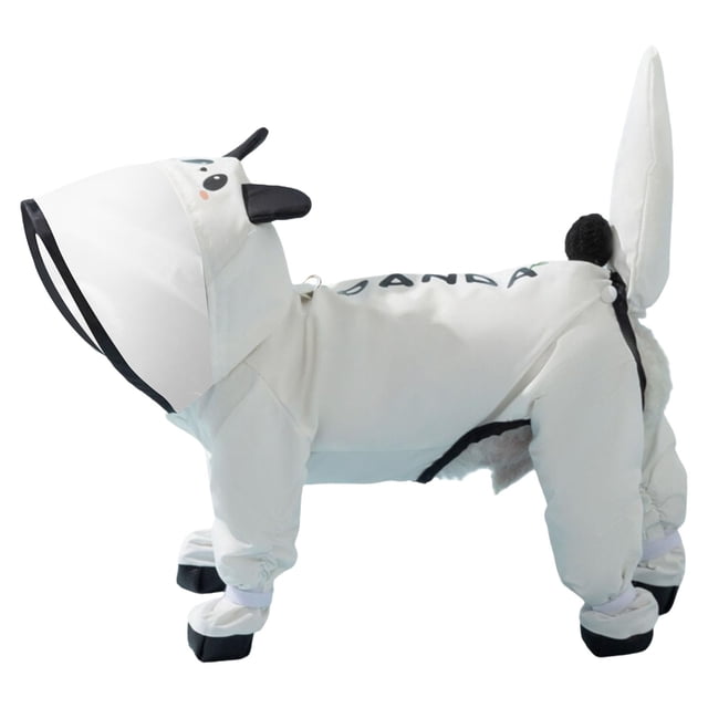 SIfdSeng Small Dog Raincoat Hooded with D Ring Full Coverage Dog Rain Jacket Slicker Poncho Dog Rain Jacket with Reflective Strip Rainboot Dog Vests for Large Dogs Swimming Dog Vest Warm Xxl