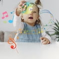 thumbnail image 4 of Leutsin Rattle Ball,Teething Rattle Toy,Sensory Grasping Teether,Animals Balls Toys Chewable Grasp Shaker Balls for Teething Rattle with ABS Soft Silicone Base Developmental Toys to Improve Hearing, 4 of 8