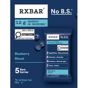 RXBAR® Blueberry Protein Barres 5 x 52 g