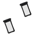 thumbnail image 1 of maskred Waterproof Phone Case Universal Cellphone Dry Bag Protection Accessory Black 2Set, 1 of 6