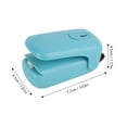thumbnail image 2 of Zootealy Mini Bag Sealer Handheld Heat Sealers 2 in 1 Heat Sealer and Cutter Battery Operated Portable Sealing Machine for Plastic Bag Food Storage, 2 of 8