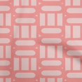 thumbnail image 1 of oneOone Polyester Spandex Medium Pink Fabric Geometric Sewing Material Print Fabric By The Yard 56 Inch Wide, 1 of 4