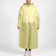 thumbnail image 2 of Versatile Wraps for All Seasons Oversized Raincoat with Lace Design and Button Closure for Outdoor Activities and Casual, 2 of 4