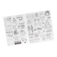 thumbnail image 2 of Clear Stamps Set,2Pcs Clear Stamps Clear Clear Stamps DIY Transparent Stamps Ultra Responsive, 2 of 12