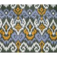 thumbnail image 4 of oneOone Cotton Flex Fabric Diamond & Swirl Ikat Print Fabric By Yard 40 Inch Wide, 4 of 4