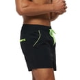 thumbnail image 2 of WREESH Men'S Slim Swim Shorts With Zipper Pockets Quick Dry Swimsuit Sports Swim Trunks, 2 of 4